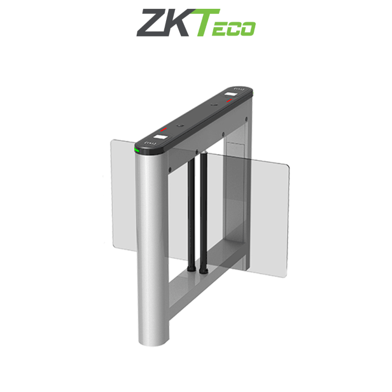 ZKTECO SATURNS1200 - Barrera Peatonal Central Abatible  /  Acero SPCC laminado en frío  /  Hasta 3 millones de ciclos