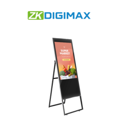 ZKTECO DG03A2F43 - Pantalla LED 43 Pulgadas para Publicidad Digital , Resolución 1920 X 1080 pixeles , Android 11 , 350 Nits de