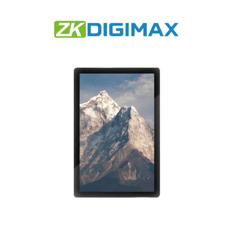 ZKTECO DG03A3W15 - Pantalla LED 15.6 Pulgadas para Publicidad Digital ,Resolución 1920 X 1080 pixeles , Android 11 , 500 Nits de