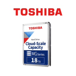 TOSHIBA MG09ACA18TE - Disco duro de 18TB  /  3.5"  /  Sata III  /  720 RPM  /  Bufer 512Mb  /  Diseño sellado con Helio  /
