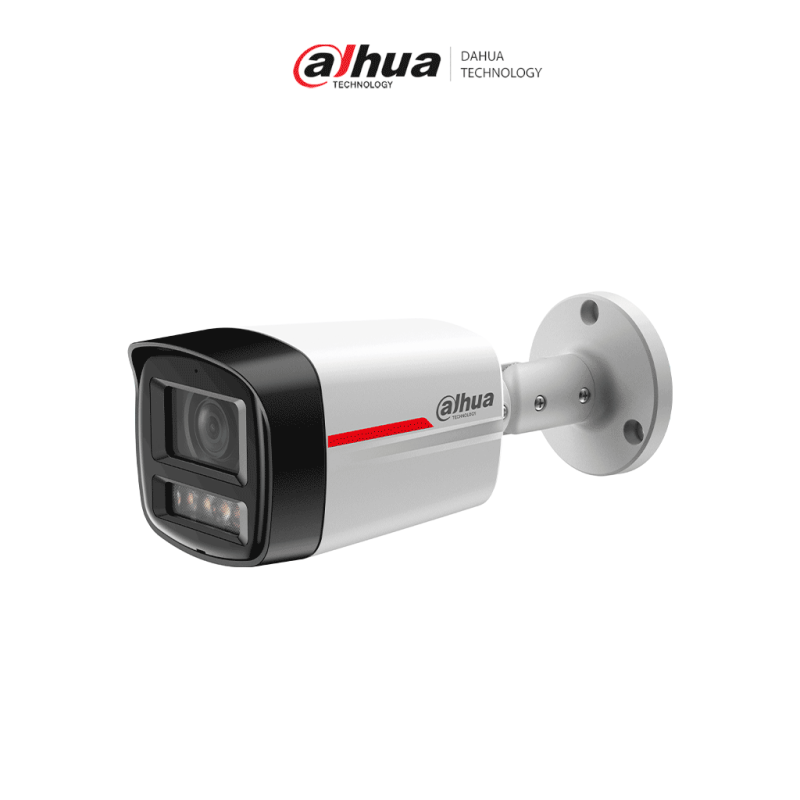 DAHUA DH-IPC-HFW2849TL-S-PRO Cámara IP Bullet de 8MP /  WizColor  / WizSense /  Lente 2.8mm /  SMD Plus /  Protección perimetral