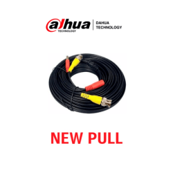 DAHUA CABLEKIT - Cable Siames de 20 Metros Con conectores para Camaras /  Conector BNC y de Energía /  New Pull Sin Caja.