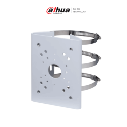 DAHUA DH-PFA150-V3 - Montaje para Poste compatible con Camaras PTZ ANTICORROSIVA /  Color Blanco /  Instalacion en exteriores