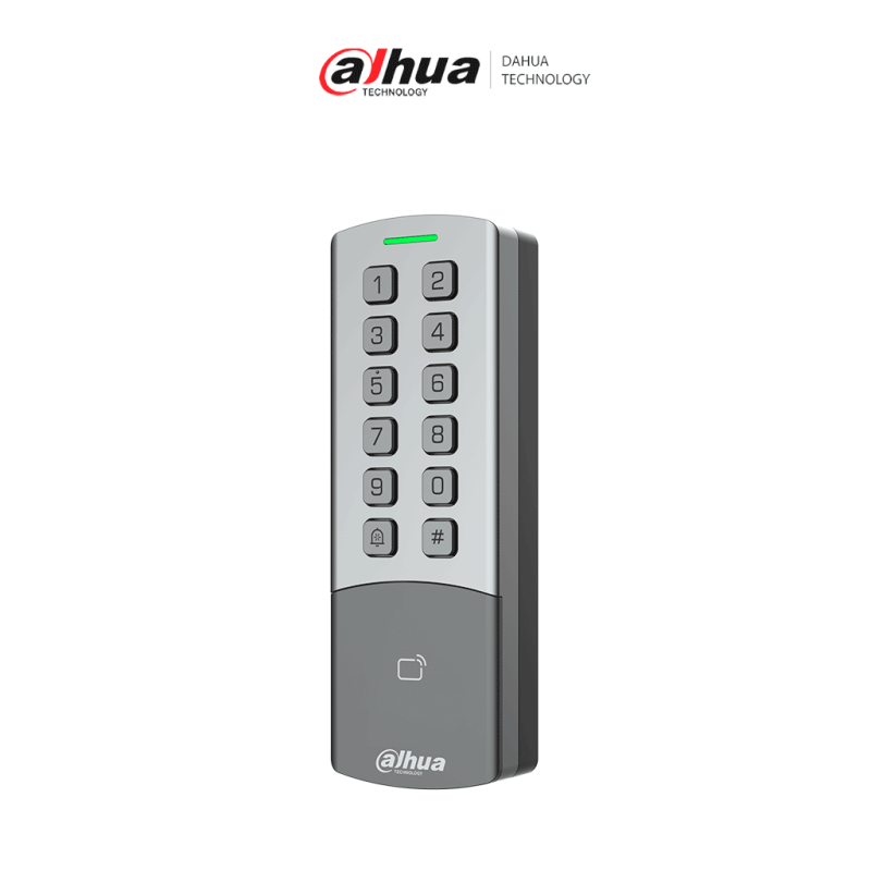 DAHUA DHI-ASI1201M-MEW Control de acceso Standalone antivandálico  /  IP65 & IK08  /  10,000 usuarios  /  10,000 tarjetas