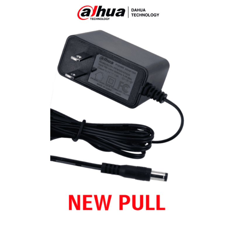 DAHUA FUENTEKIT - Fuente de Poder de 12 Vcc 1.5 Amper NewPull  /  FCC, EN6236B /  Entrada de 100-240 VAC