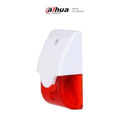 DAHUA DH-NA Sirena interior /  Alarmas sonoras activadas por alta presión sonora /  Luz de alarma giratoria interior