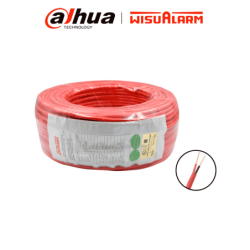 DAHUA 2X18AWG-U- Bobina de 305 metros de cable sin blindaje para alarma de Incendio, Listado por UL, Revestimiento de PVC UL105