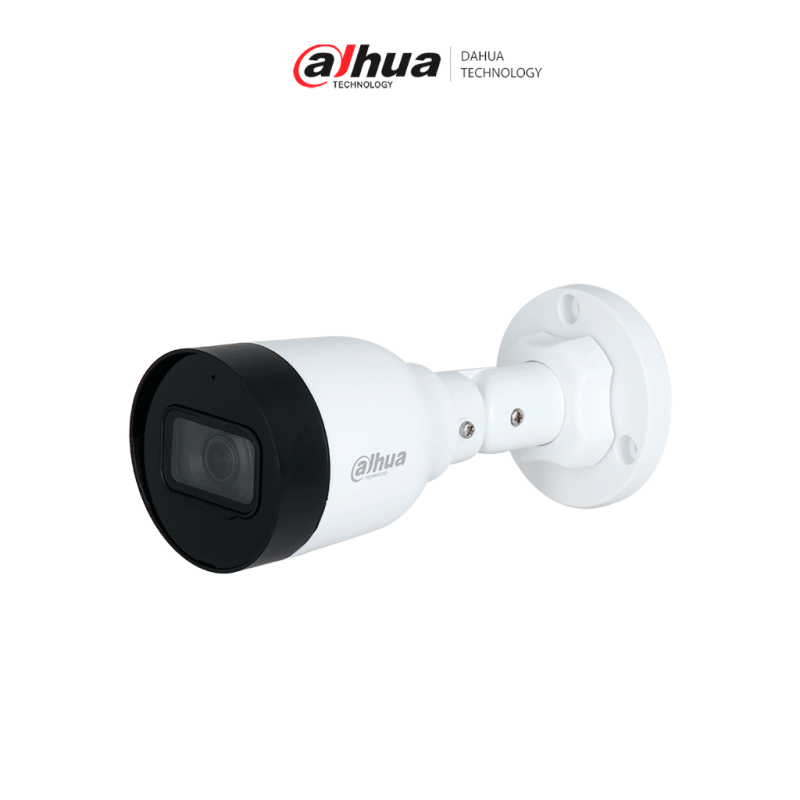 Dahua DH-IPC-HFW1230S1P-A-0280B-S6-Cámara IP Bullet de 2MP, lente de 2.8mm, ángulo de visión de 102 grados, micrófono integrado,