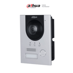 Dahua DHI-VTO2201F-P-S2 Frente de calle IP 2MP /  IK 07 /  IP 65 /  Control de Cerradura /  Aluminio /  Compatible con App DMSS