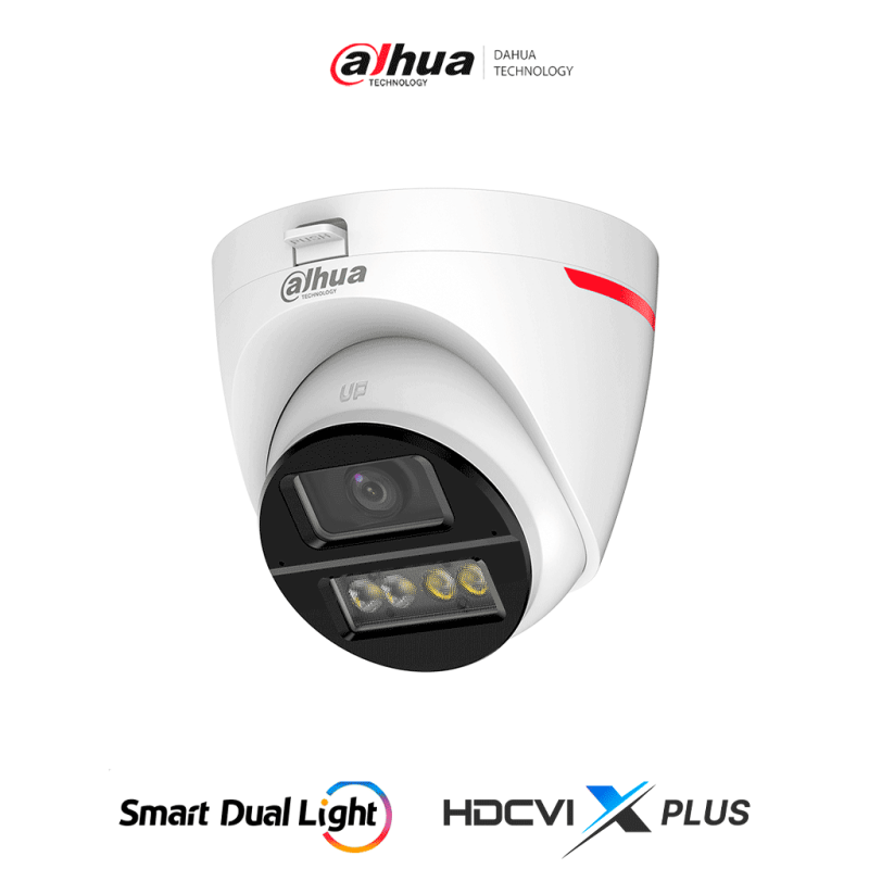 DAHUA DH-HAC-HDW1249XN-IL-A-PRO - Cámara Domo HDCVI 2MP WizColor /  Imagen 24 Horas a Color