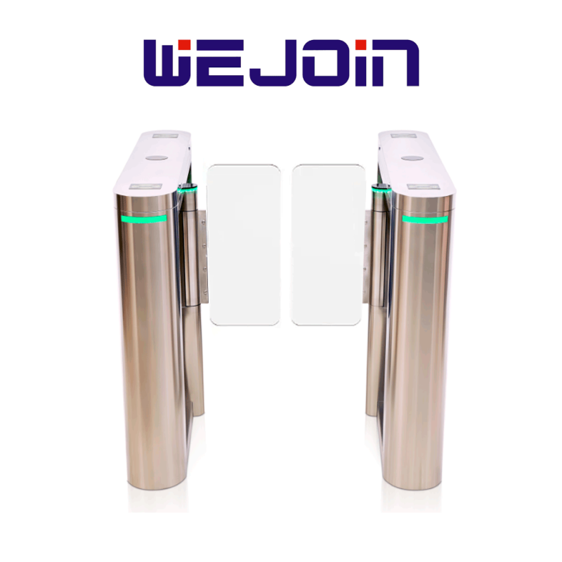 WEJOIN WJTBH02S - Barrera Peatonal Tipo Swing Barrier Velocidad de apertura 0.3 Segundos Bidireccional 5 Millones de Ciclos Comp
