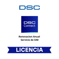DSC Renovacion LE4050M - Renovacion Anual Servicio de SIM anual