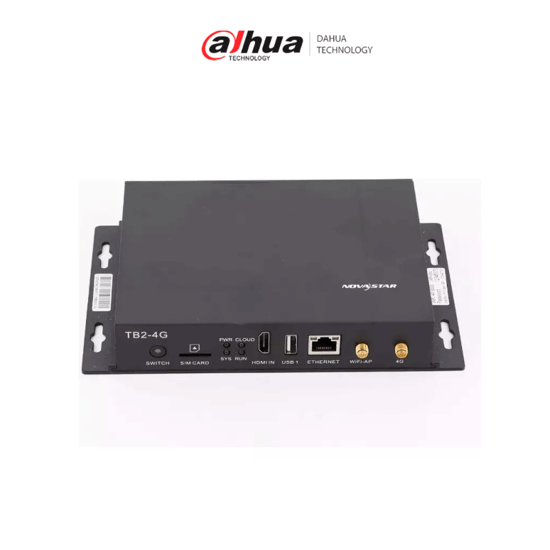 DAHUA TB2 - Controlador para panel LED con puerto de red, soporta capacidad de carga de 650,000 /  1 HDMI / 1 Entrada USB