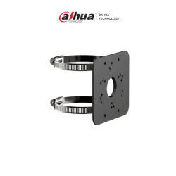 DAHUA DH-PFA152-E-B - Negro Montaje para Poste /  Compatible con Montajes: PFA121, PFA130-E y PFA135,