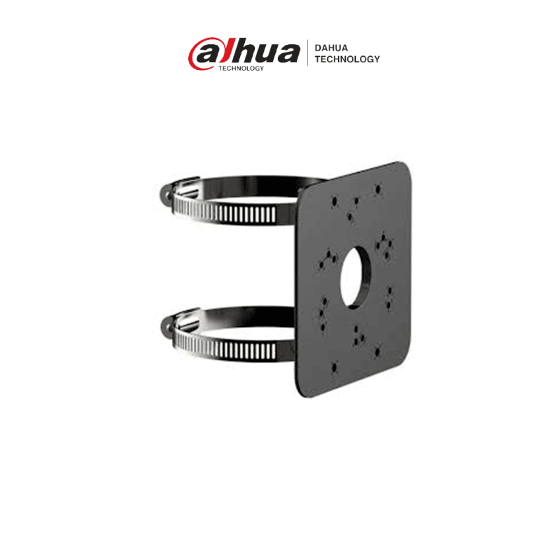 DAHUA DH-PFA152-E-B - Negro Montaje para Poste /  Compatible con Montajes: PFA121, PFA130-E y PFA135,