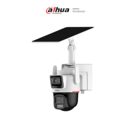 DAHUA DH-IPC-PTS2649C-3E3Z-4GB20, Cámara PT Solar 4G WizColor /  Dual 3 + 3MP /  SMD 3.0 /  Disuasión Activa