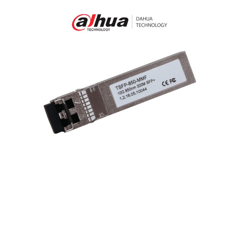 DAHUA TSFP-850-MMF Módulo de Fibra Óptica Doble fibra multimodo / Puerto LC / 850 nm de envío y 850 nm de recepción DAHUA TSFP-850-MMF Módulo de Fibra Óptica Doble fibra multimodo / Puerto LC / 850 nm de envío y 850 nm de recepción
