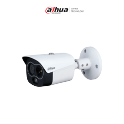 DAHUA DHI-TPC-BF1241-B7F8-DW-S8 Mini cámara tipo bala IP térmica de 4MP /  con IA: detección de calor, clasificación de personas