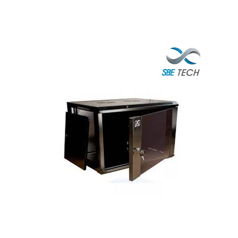 SBETECH GNLPAR9URP- Gabinete de pared  /  9 UR  /  Capacidad de carga de 45 Kg