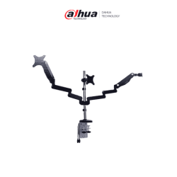 DAHUA BL302G- SOPORTE DE ESCRITORIO PARA MONITORES /  ALUMINIO  /  2 MONITORES /  ROTACION DE 360 GRADOS