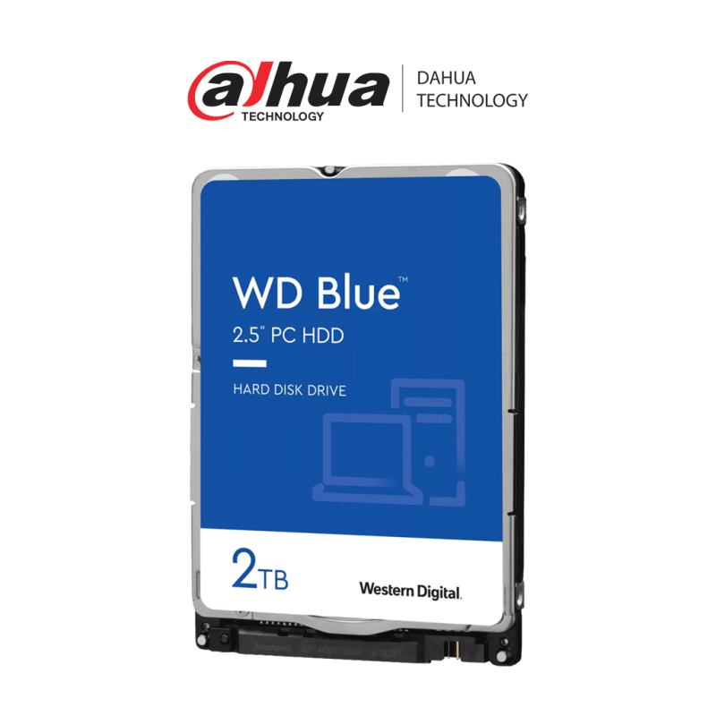 DAHUA WD20SPZX - DISCO DURO DE 2 TB SERIE BLUE / DE 2.5 / SATA / 5400RP / 128MBBuffer DAHUA WD20SPZX - DISCO DURO DE 2 TB SERIE BLUE / DE 2.5 / SATA / 5400RP / 128MBBuffer