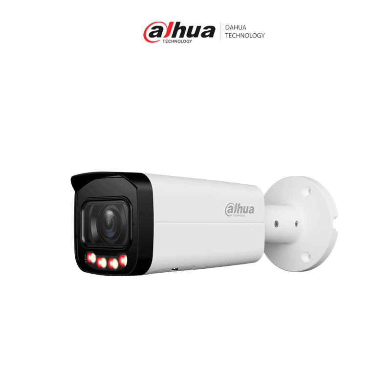 DAHUA DH-IPC-HFW3849T-ZAS-IL Cámara IP Bullet 4K de 8 MP /  lente motorizado 2.7-13.5 mm /  AcuPick /  Wizsense /  SMD 4.0.