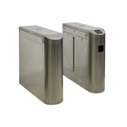 WEJOIN WJTYH101SP - Barreras Peatonal Flap Barrier Bidireccional con Aletas de Acrílico 3 Millones de Ciclos pase 25 - 35 por mi
