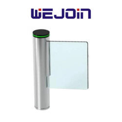 WEJOIN WJTBH301BL - Puerta de Cortesia Abatible Bidireccional 3 Millones de Ciclos, 25 - 35 Aperturas por Minuto Aleta de Acríli