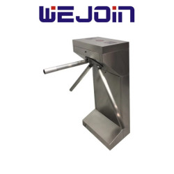 WEJOIN WJAT215 - Torniquete Bidireccional 6 Millones de Ciclos para Alto Flujo en Acero Inoxidable con Indicador LED Pase Exteri