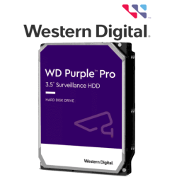 WESTERN DIGITAL WD142PURP - Disco duro 14 TB  /  PURPLE PRO  /  SATA III 6 GBS /  3.5"  /  Recomendado para videovigilancia