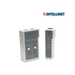 INTELLINET - 351898 - Probador de Cables Multifuncional  /  RJ45 /  RJ11
