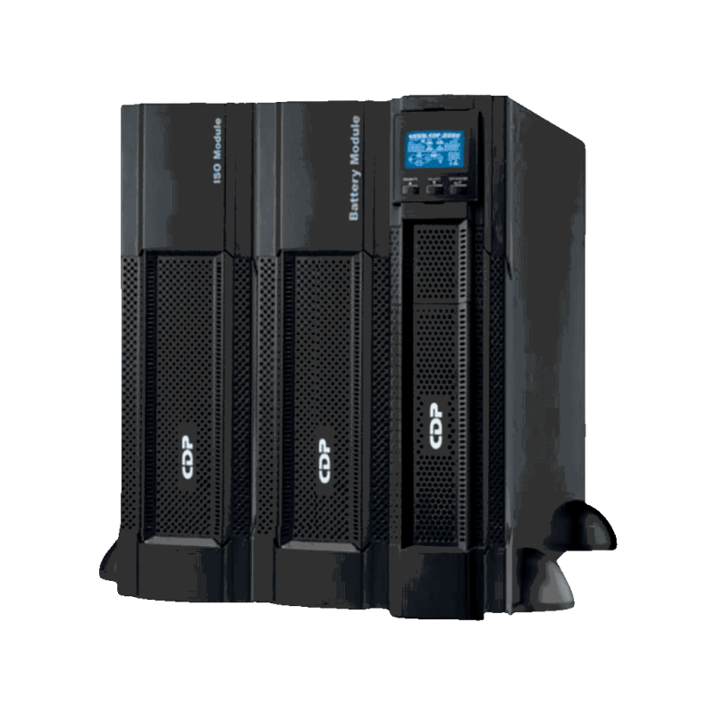 CDP UPO22-6RT AX  /  6000VA  /  6000W  /  Ventiladores controlados por nivel de carga  /  Voltaje de entrada 220VCA