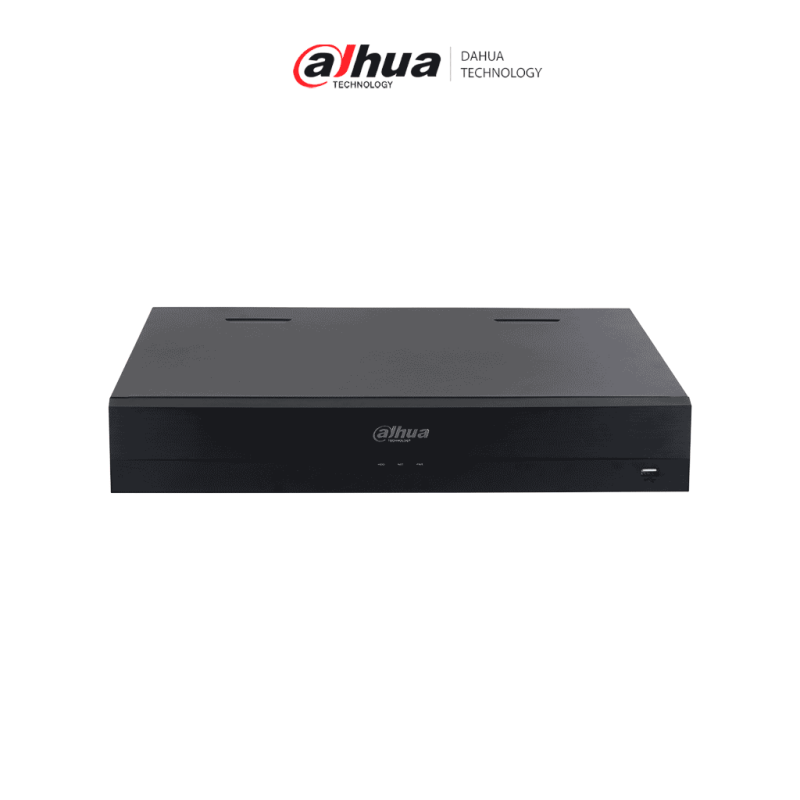 DAHUA DHI-NVR5432-EI2 - NVR de 32 canales IP 4K con tecnología Acupick /  WizSense /  Smart H.265+. Rendimiento de 384 Mbps