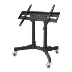 MANHATTAN - 462679 - Soporte compacto tipo carro para pantallas de 23" a 70" con inclinación de 45°