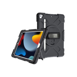MANHATTAN - 996501 - Funda rígida de uso rudo para iPad de 10.2" (8 y 9 Gen)
