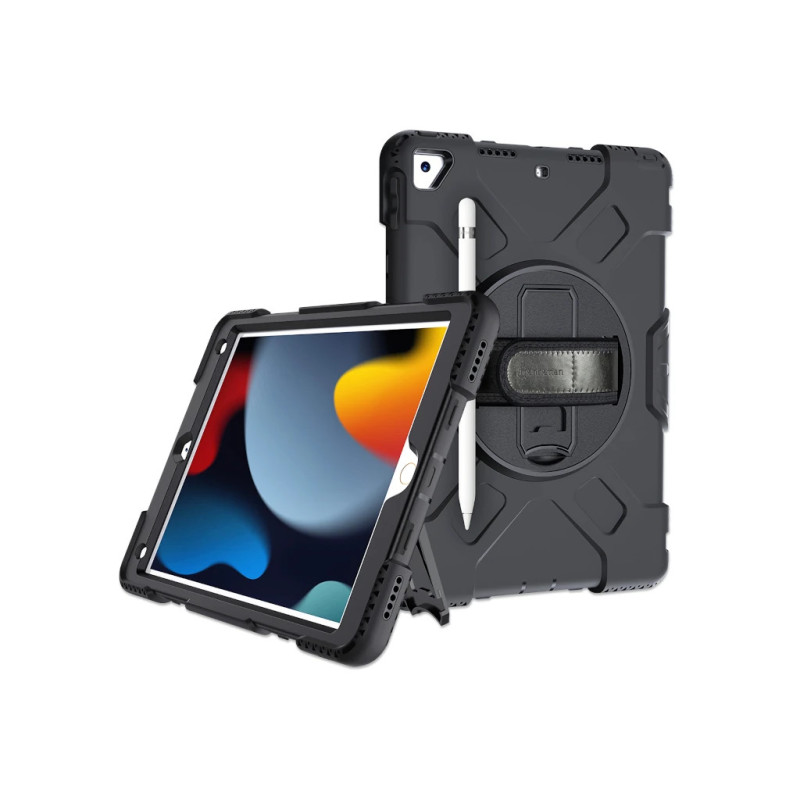 MANHATTAN - 996501 - Funda rígida de uso rudo para iPad de 10.2" (8 y 9 Gen)