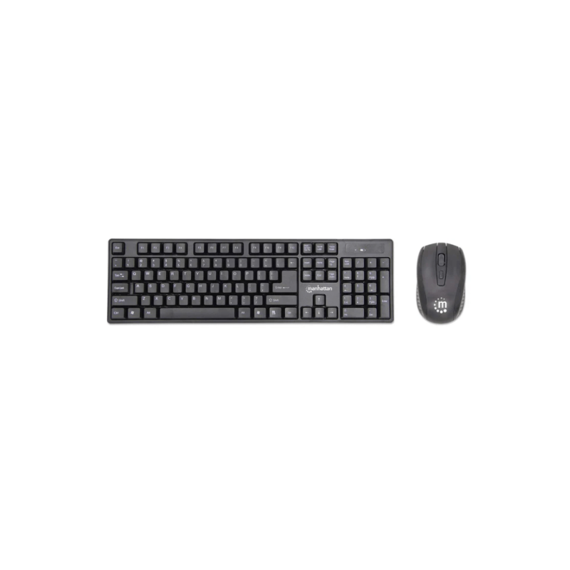 MANHATTAN 178990 - Kit de teclado y mouse óptico inalámbricos  /  Elegante ratón óptico de 800 / 1200 MANHATTAN 178990 - Kit de teclado y mouse óptico inalámbricos  /  Elegante ratón óptico de 800 / 1200