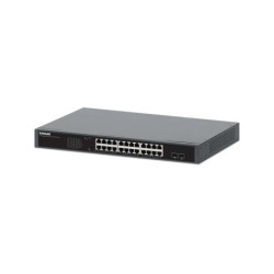 INTELLINET - 561907 - Conmutador Gigabit Ethernet PoE+ de 24 puertos con 2 puertos SFP