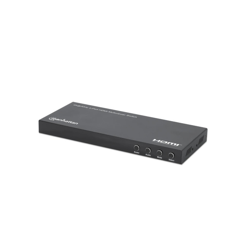 MANHATTAN - 208406 - Switch Multiviewer HDMI de 4 puertos 4K