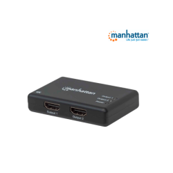 MANHATTAN 207669 - Video Splitter  /  HDMI  /  4k@30Hz  /  1 in:2 out, AC