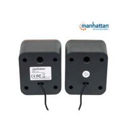 MANHATTAN 161435 Sistema de Altavoces, Bocinas, Serie 2600 USB, 2 Altavoces MANHATTAN 161435 Sistema de Altavoces, Bocinas, Serie 2600 USB, 2 Altavoces