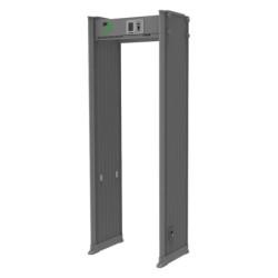 ZKTECO AMD1800PRO - Arco detector de metales con 18 zonas de detección, pantalla LCD de 3.5", 256 niveles de sensibilidad, y fun ZKTECO AMD1800PRO - Arco detector de metales con 18 zonas de detección, pantalla LCD de 3.5", 256 niveles de sensibilidad, y fun