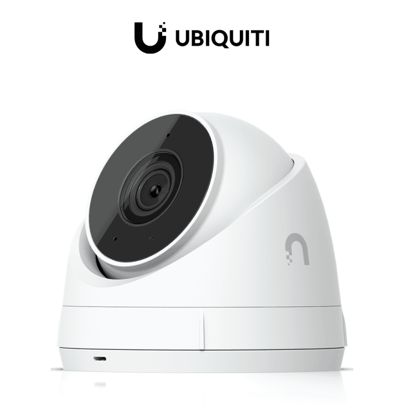 UBIQUITI UVC-G5-TURRET-ULTRA - Camara IP PoE Tipo Domo 2K /  IR de Hasta 30m /  Deteccion de Eventos IA /  Microfono Integrado