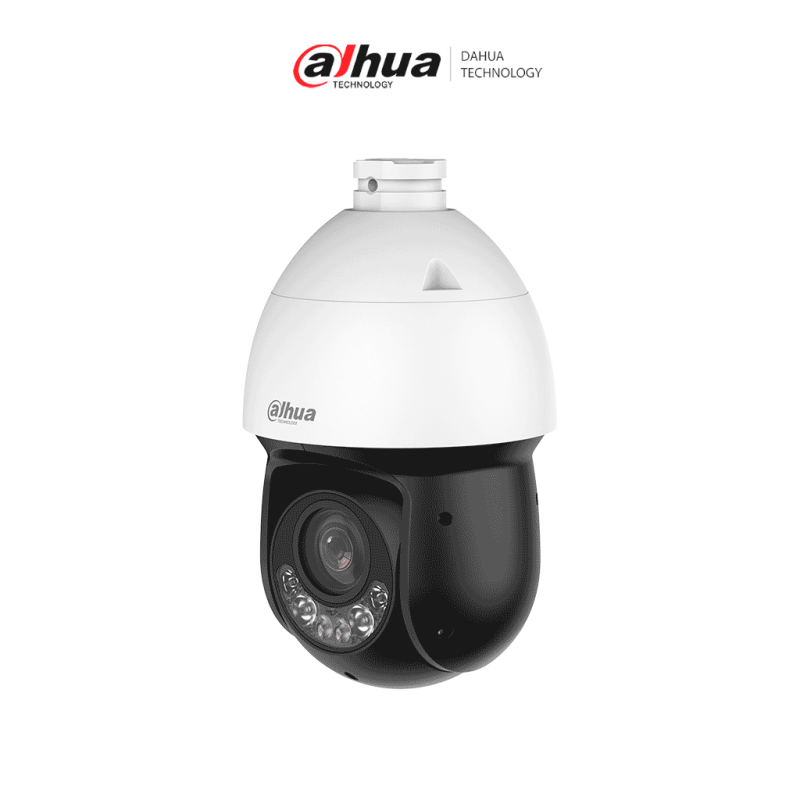 DAHUA DH-SD4D825MB-HNR - Cámara IP PTZ de 8 MP  /  WizSense /  25x de Zoom óptico /  IR de 100 m /  Luz cálida 50m / H.265+