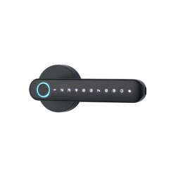 NGTeco SL01A630N - Cerradura Inteligente Biométrica estilo americano  /  100 huellas  /  100 contraseñas