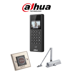 DAHUA - DHI-ASI3203EKIT - Paquete de control de Acceso  /  Incluye DHI-ASI3203E + ASF908 + DH-ASF102S  /