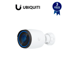 UBIQUITI UVC-AI-PRO-WHITE - Cámara 4K, Zoom óptico 3X, IA avanzada: detecta personas, lee matrículas , IR 25 metros , microfono