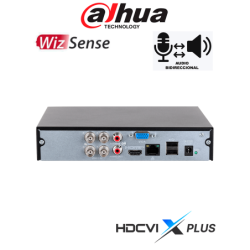 DAHUA DH-XVR1B04H-I / T - DVR de 4 canales 5MP Lite WizSense y H.265+ /  HDCVI X PLUS