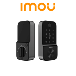 ASL-Cubo1-K(D) - Cubo 1 - Cerradura Inteligente Imou, Chapa Digital, Registro de 50 Huellas, Wifi, para Exterior, Tarjeta Mifare