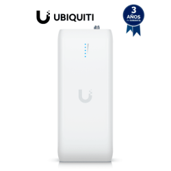 UBIQUITI UDB - Inyector POE inalámbrico de 5GHz con velovidad de 867 Mbps , 1 puerto RJ45, 802.3af 15W, se conecta a AP UniFi in